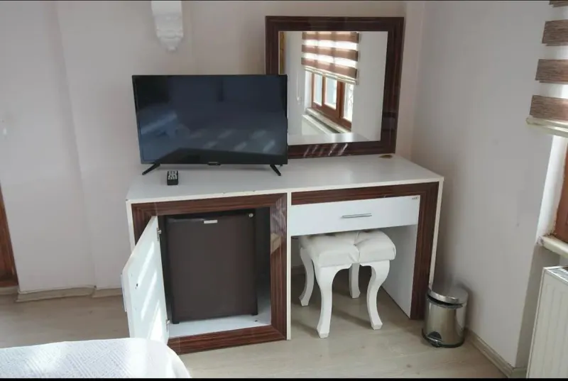 Deluxe Room: TV, mirror and minibar